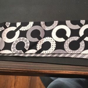 Coach scarf  or tie for purse